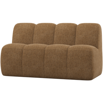 WOOOD Mojo Eetbankje 164 Cm Met Rugleuning Wollig Honinggeel