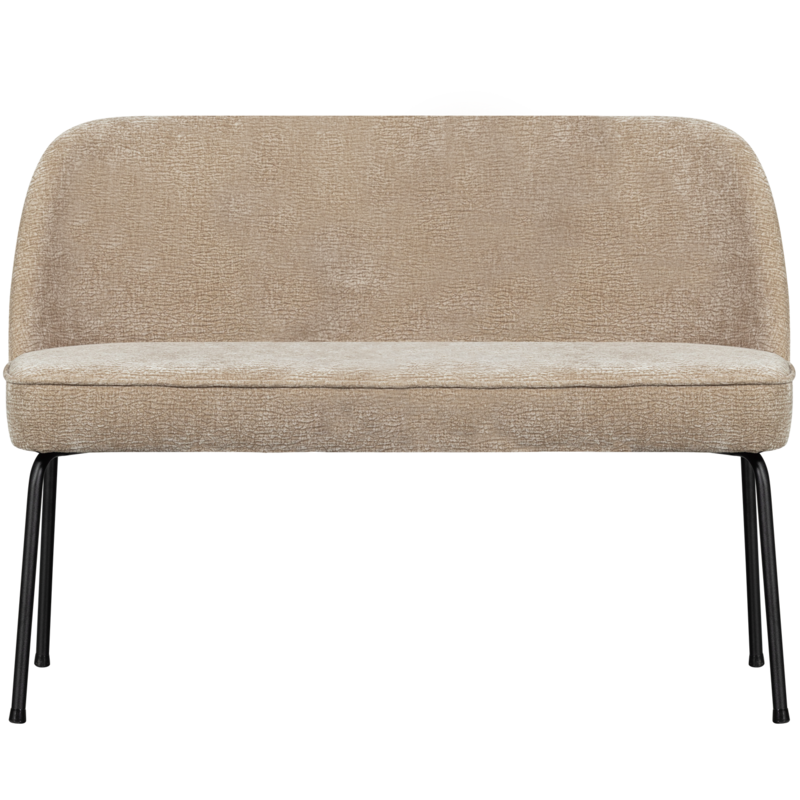 WOOOD-collectie Vogue Eetbank 3D Chenille Zand