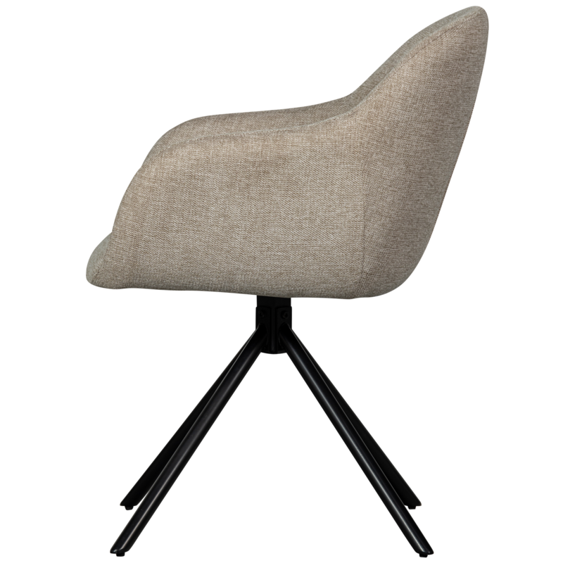 WOOOD-collectie Grant-Jaki Eetkamerstoel Zand