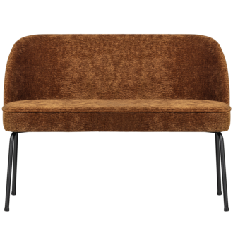 WOOOD Vogue Eetbank 3D Chenille Middenbruin