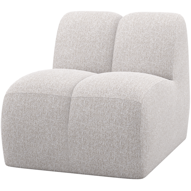 WOOOD-collectie Mojo 1-Zits Element Boucle Ecru Melange