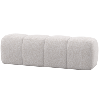 WOOOD Mojo Eetbankje 164 Cm Boucle Ecru Melange