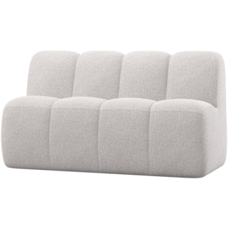 WOOOD Mojo Eetbankje 164 Cm Met Rugleuning Boucle Ecru Melange