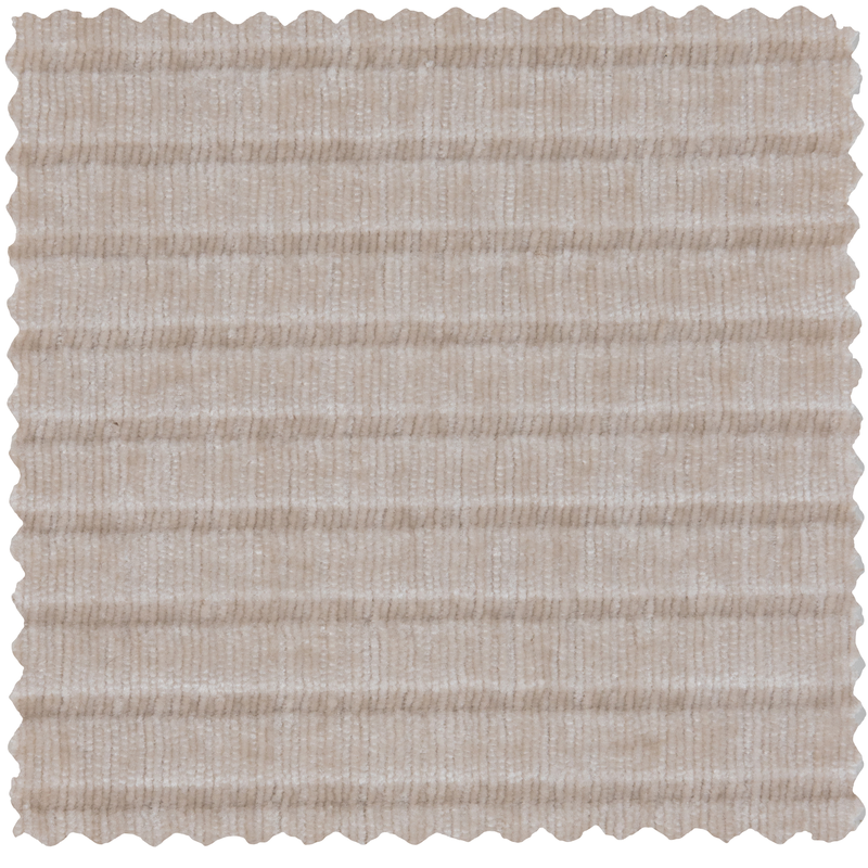 WOOOD-collectie Mojo Eetbankje 164 Cm Met Rugleuning Ribstof Ecru