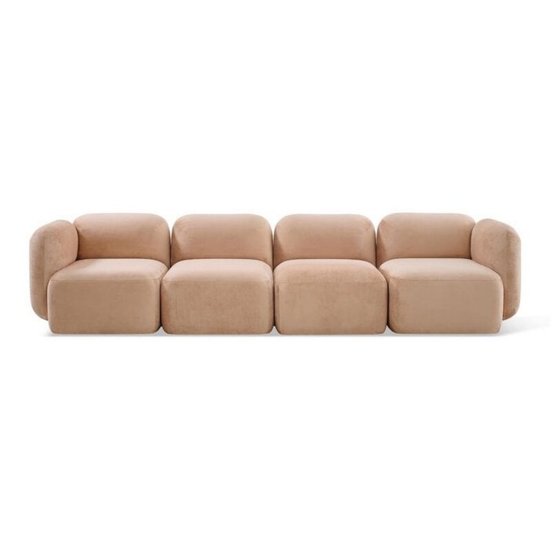 Jesper Home Yoshimi Pink Poise Bank - corner L + 2 x middle + corner R