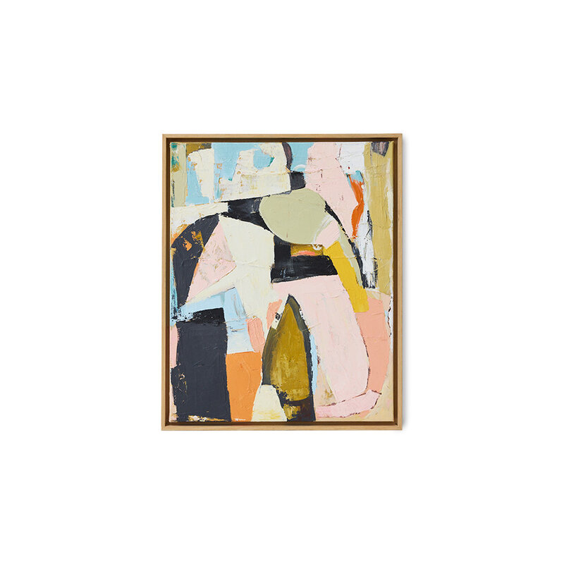 HKLIVING-collectie Framed artwork "Colour Compliment" (43x53cm)