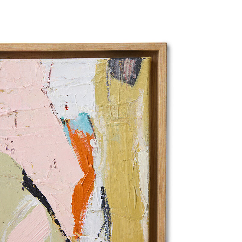 HKLIVING-collectie Framed artwork "Colour Compliment" (43x53cm)