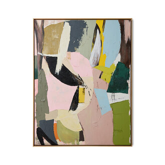 HKLIVING Framed artwork "Colour Cult" (103x133cm)