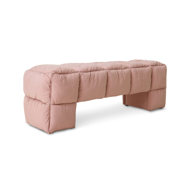 HKLIVING-collectie Puffy lobbybank blush