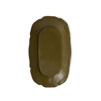 HKLIVING New classics: serving tray, olive HKLIVING New classics: serving tray, olive