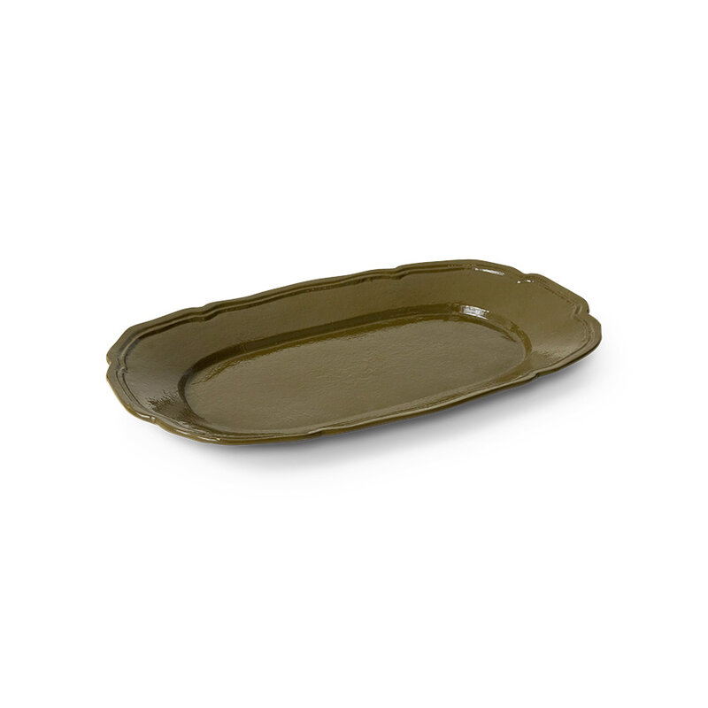 HKLIVING-collectie New classics: serving tray, olive