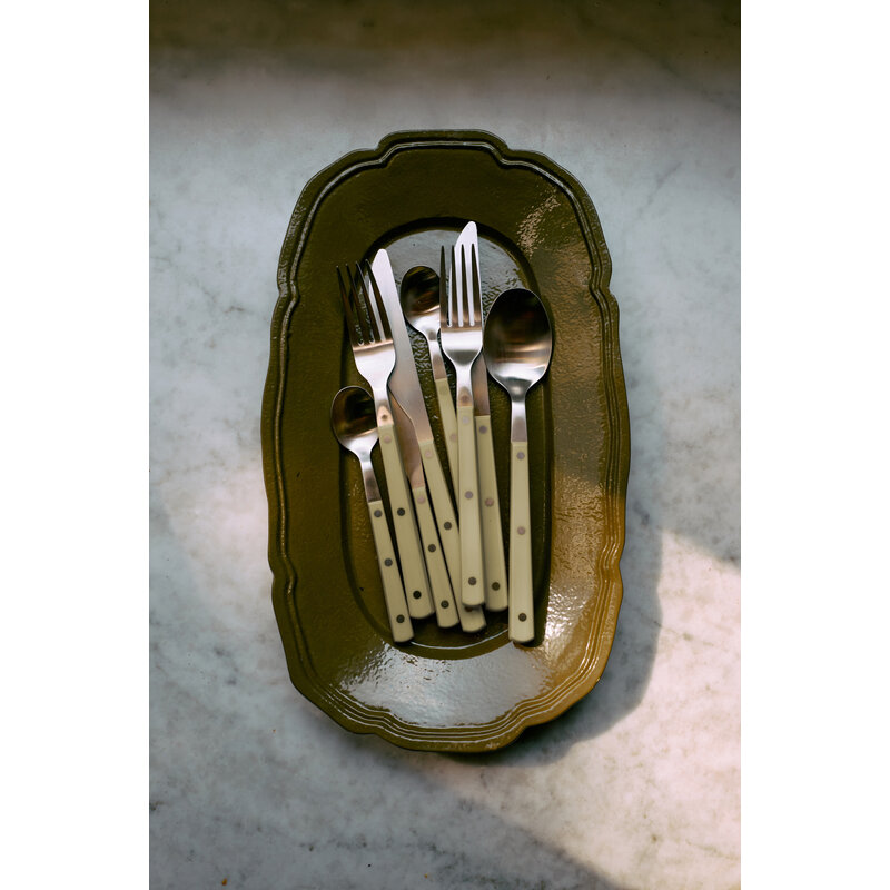 HKLIVING-collectie New classics: serveerschaal olijf