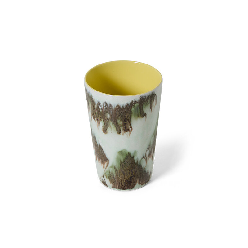 HKLIVING-collectie 70s servies: tirannieke theemok