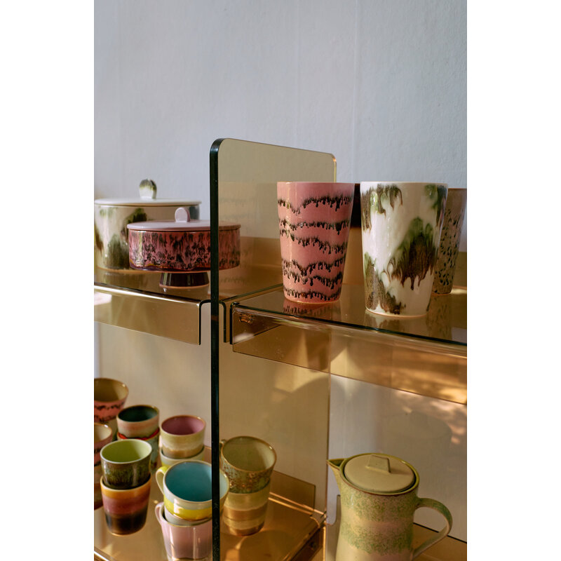 HKLIVING-collectie 70s servies: tirannieke theemok