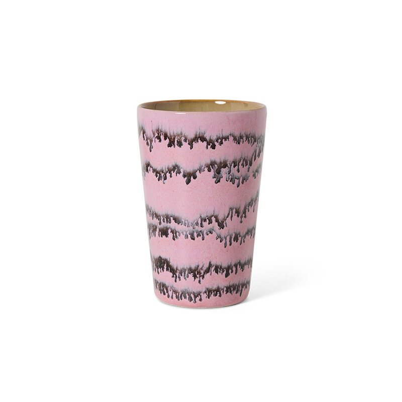 HKLIVING-collectie 70s servies: bubbel koffiemok