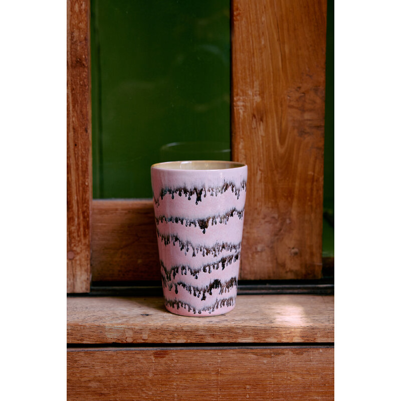 HKLIVING-collectie 70s servies: bubbel koffiemok