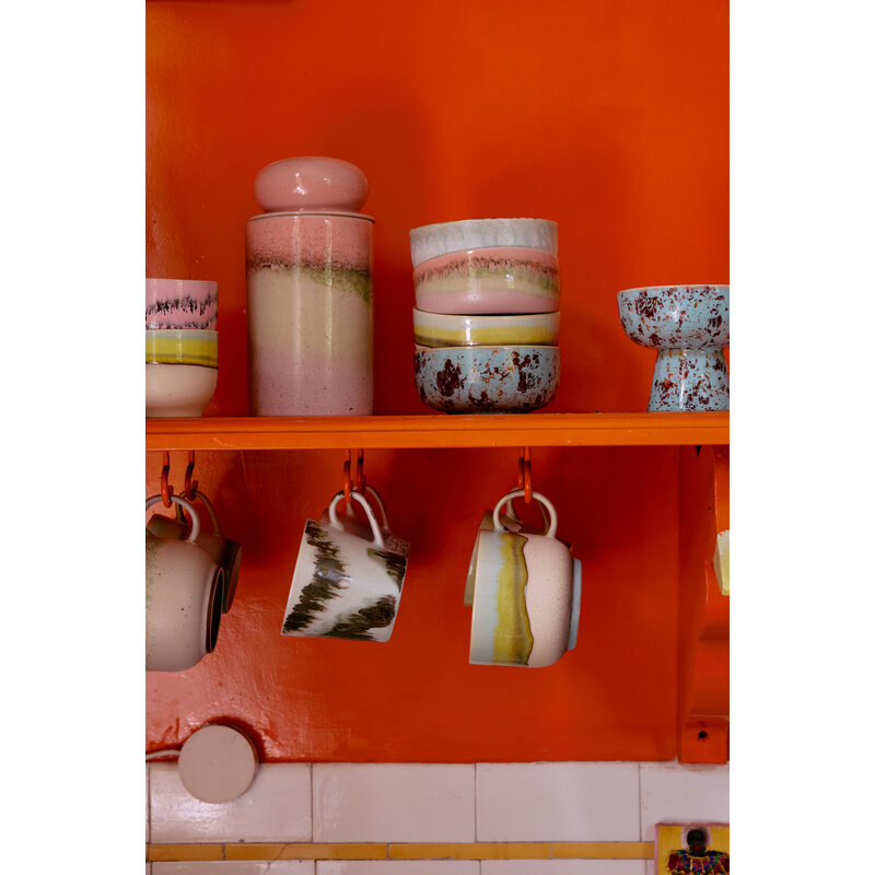 HKLIVING-collectie 70s ceramics: storage jar, glaze