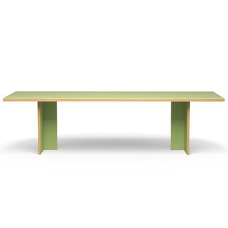 HKLIVING Eettafel pistachio rectangular 280cm