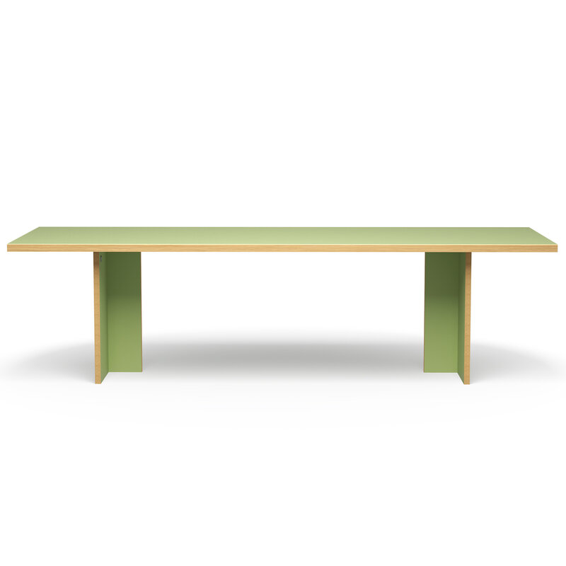 HKLIVING-collectie Eettafel pistachio rectangular 280cm