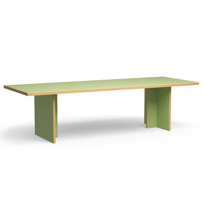 HKLIVING-collectie Eettafel pistachio rectangular 280cm