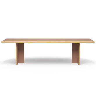 HKLIVING Eettafel clay rectangular 280cm