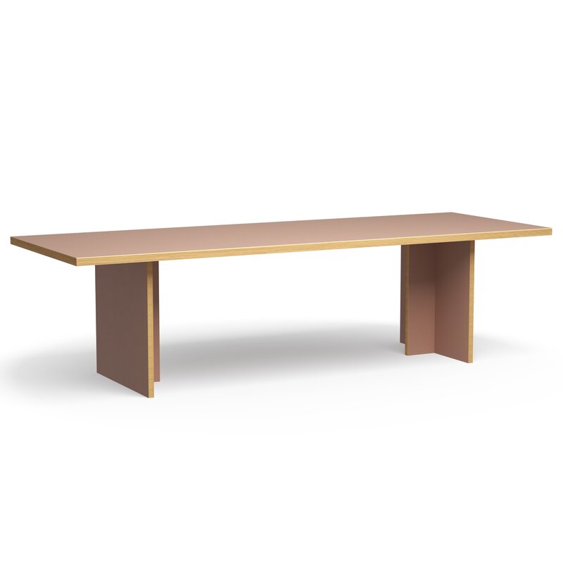 HKLIVING-collectie Eettafel clay rectangular 280cm