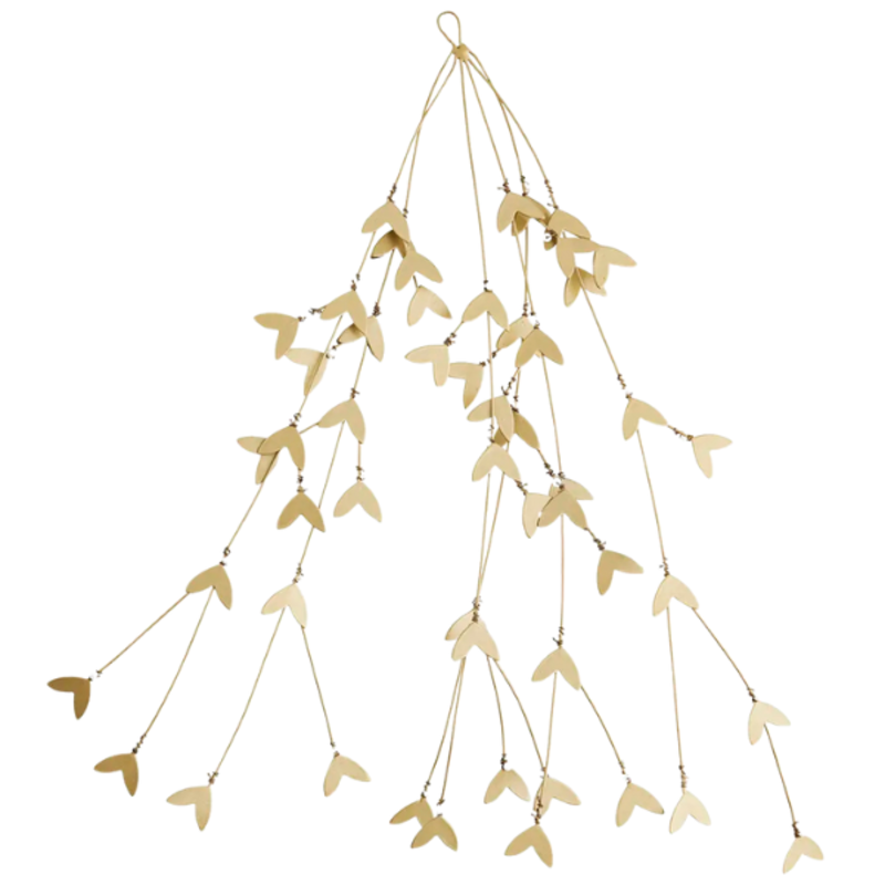 Madam Stoltz-collectie Mistletoe antiek brass