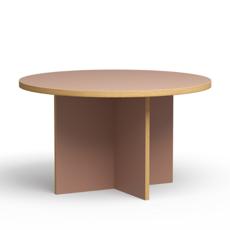 HKLIVING-collectie Eettafel clay round 130cm