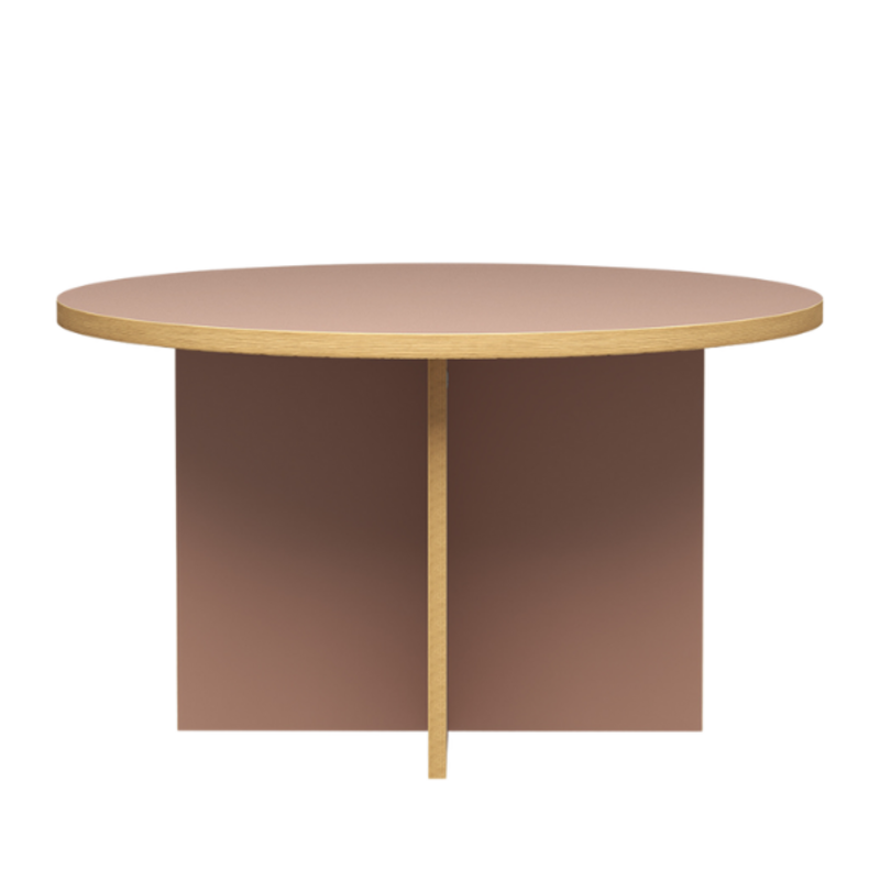 HKLIVING-collectie Eettafel clay round 130cm