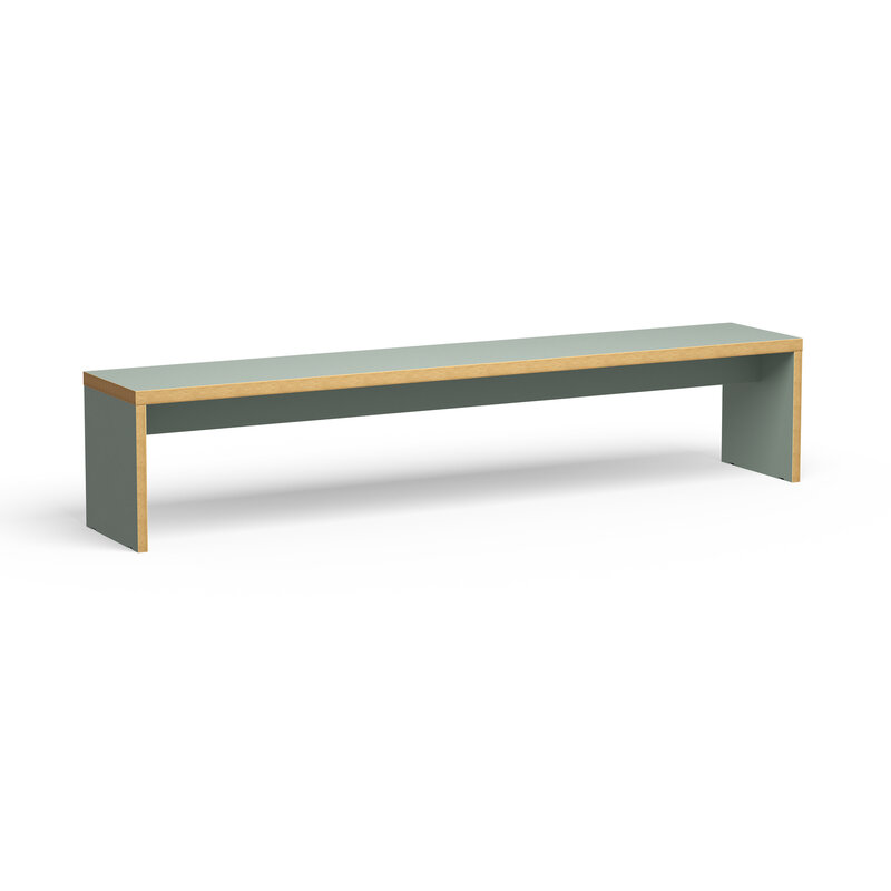 HKLIVING-collectie Bank pale green 220cm