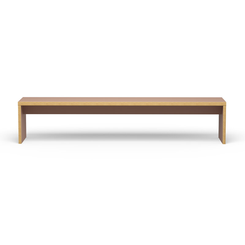 HKLIVING-collectie Bench, clay, 220cm