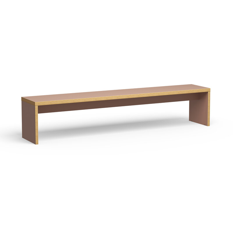 HKLIVING-collectie Bench, clay, 220cm