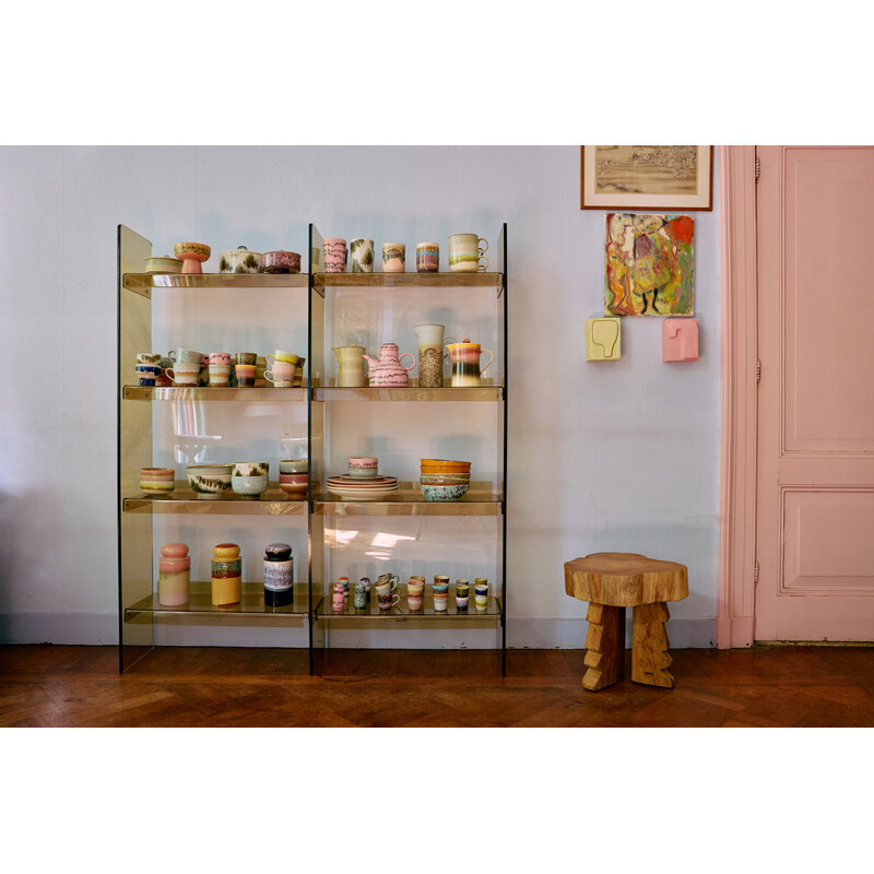 HKLIVING-collectie Acrylic cabinet olive green, 160cm