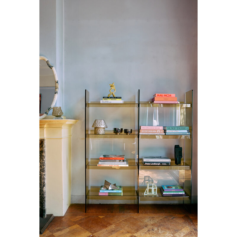 HKLIVING-collectie Acrylic cabinet olive green, 160cm