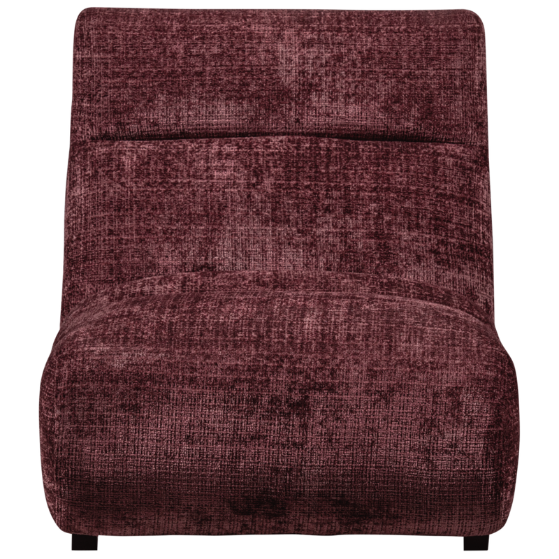 WOOOD-collectie Observe fauteuil Aubergine