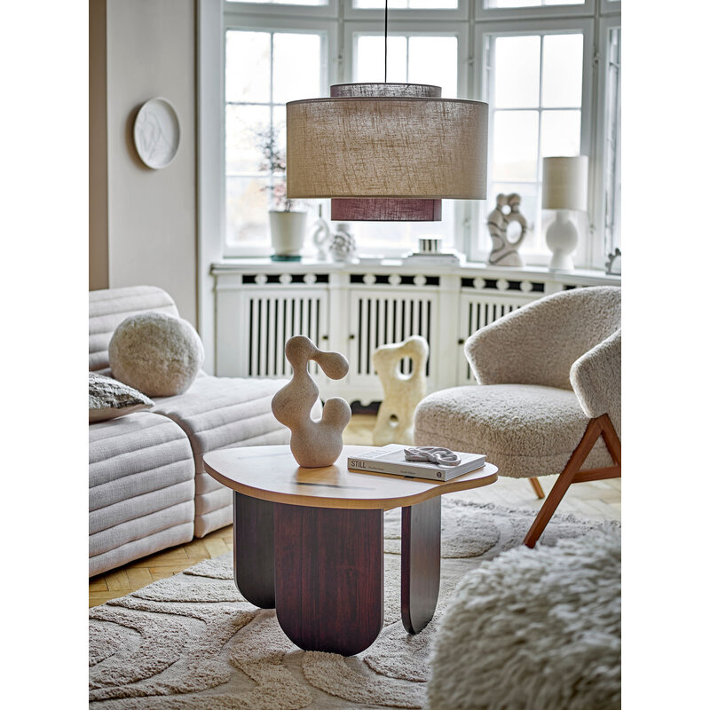 Bloomingville-collectie Camino Lounge Chair, Nature, Rubberwood - Copy