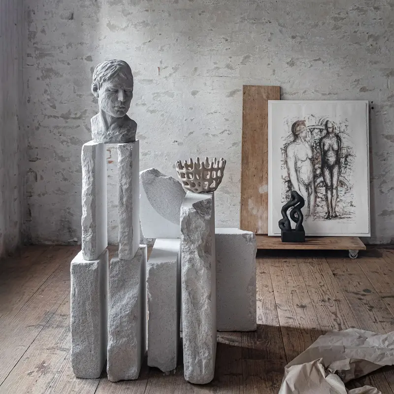 Mette Ditmer-collectie Art Piece Symbiose Sculptuur Zwart