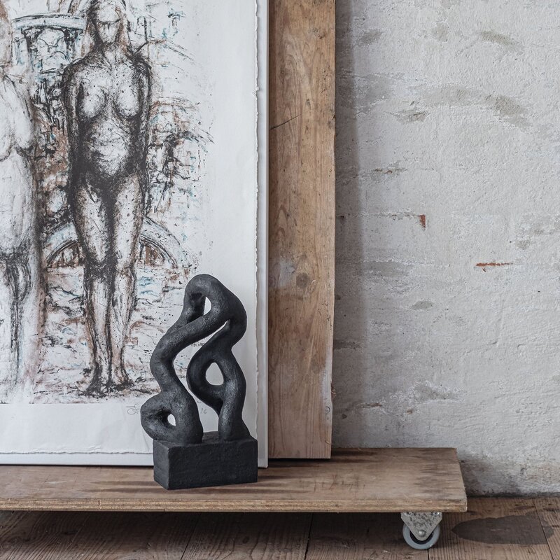 Mette Ditmer-collectie ART PIECE symbiosis sculpture Black
