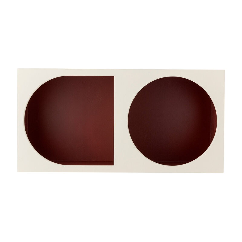 Bloomingville-collectie Graphia boekenkast wit MDF