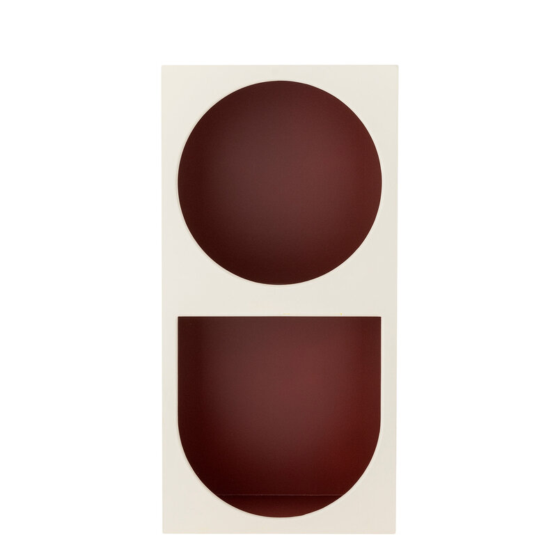 Bloomingville-collectie Graphia boekenkast wit MDF