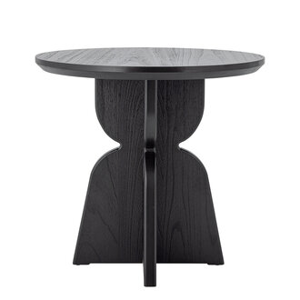 Bloomingville Vixen eettafel zwart sparrenhout