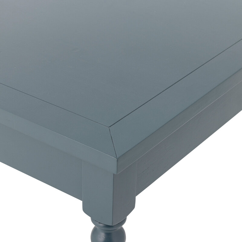 Bloomingville-collectie Bassy Dining Table, Blue, Firwood