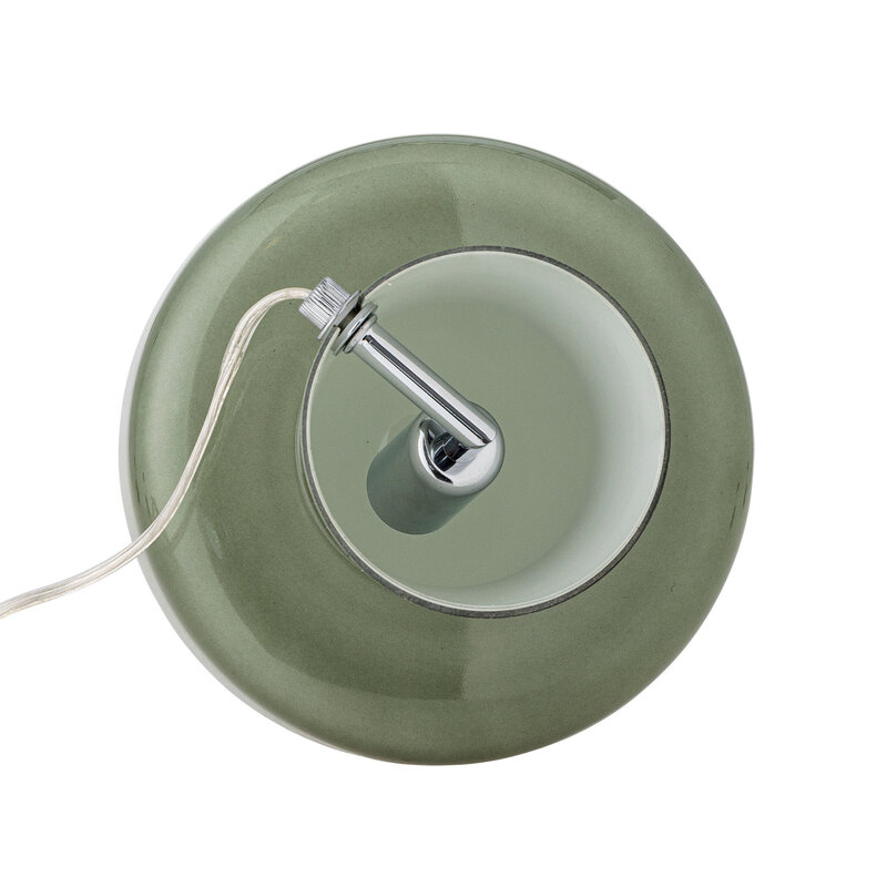 Bloomingville-collectie Paddy tafellamp groen glas