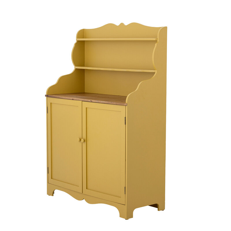 Bloomingville-collectie Libby Cabinet, Yellow, Pine
