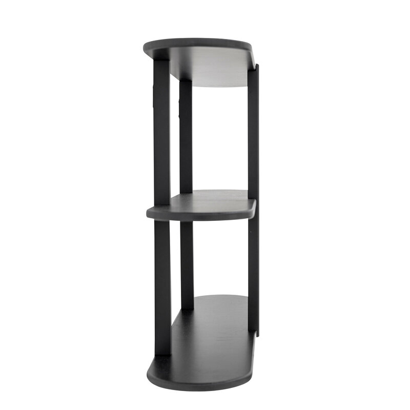 Bloomingville-collectie Vicente plank zwart MDF