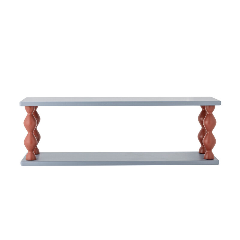 Bloomingville-collectie Bibiola plank blauw MDF