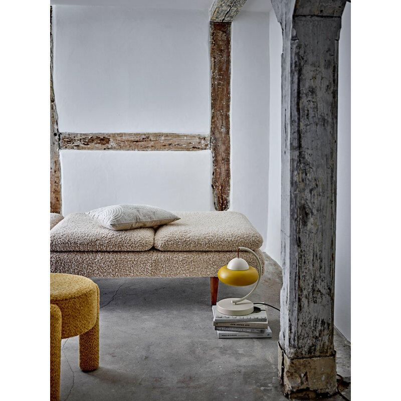 Bloomingville-collectie Bruno kruk geel polyester