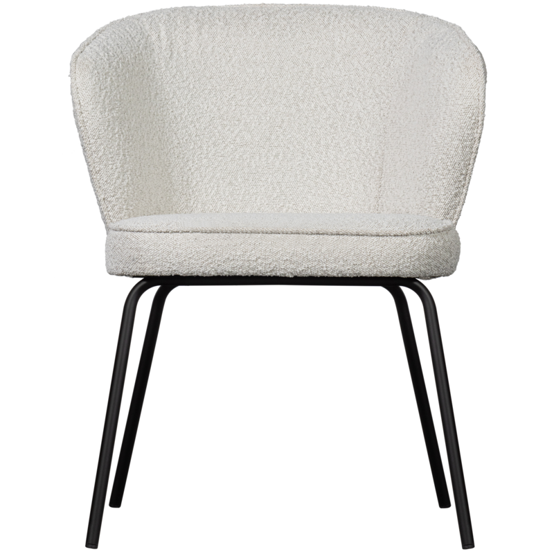 WOOOD-collectie Admit Eetkamerstoel Boucle Naturel (Set Of 2)