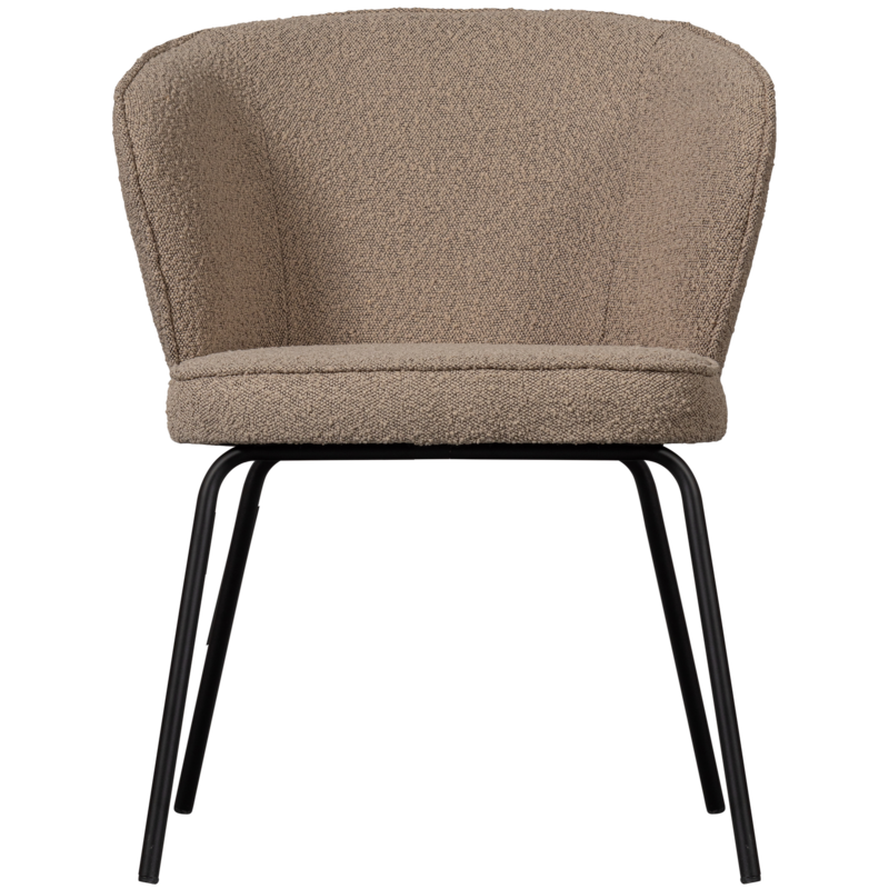 WOOOD ADMIT EETKAMERSTOEL BOUCLE BEIGE (set of 2)