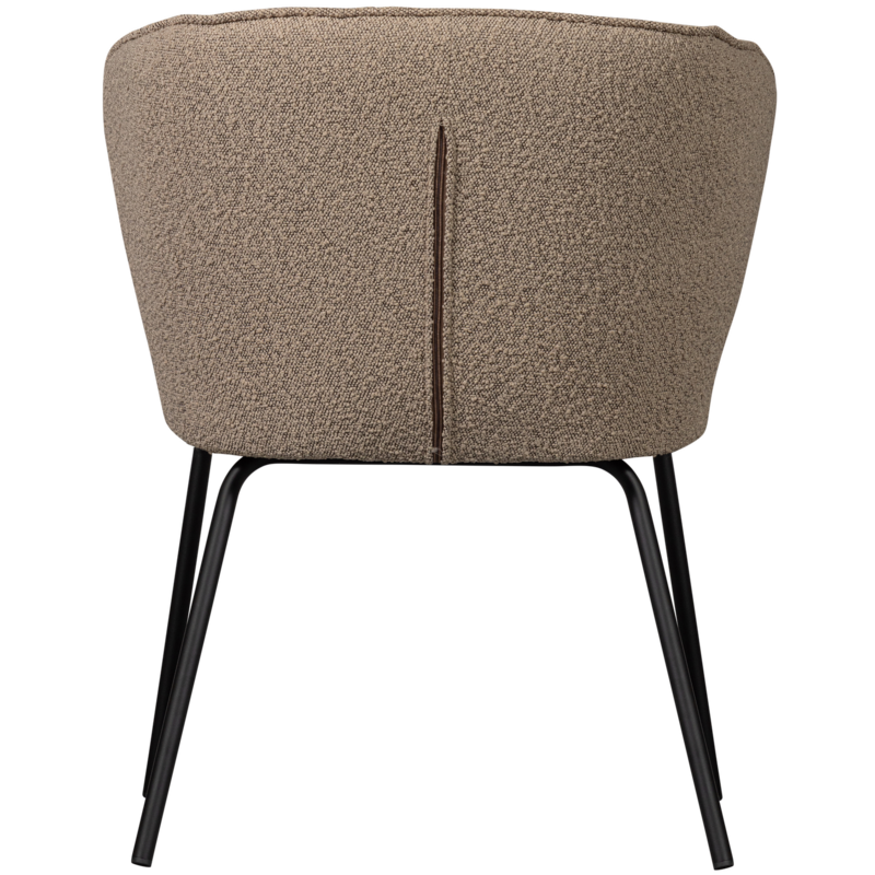 WOOOD ADMIT EETKAMERSTOEL BOUCLE BEIGE (set of 2)